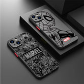 Marvel Spiderman & Iron Man iPhone Case